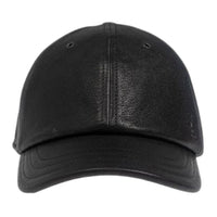 SAINT LAURENT Leather Cap