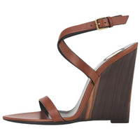 SAINT LAURENT One Strap Sandals 11cm Women's Brown