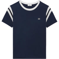 CELINE Triomphe Regular T shirt In Cotton Jersey