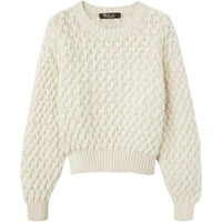 Loro Piana FW24 Cashmere Sweater Women's White