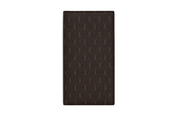 SAINT LAURENT PARIS Coated Canvas With Leather Wallet Men's Chestnut/Khaki/Earth Brown