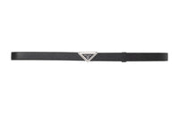 PRADA Leather Belts Unisex Black
