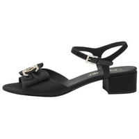 CHANEL 24K Strap Sandals 4.5cm Women's Black