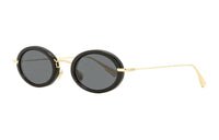 DIOR Oval Sunglasses Women's Gold