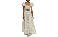 DIOR Short-Sleeved Dresses Women's White