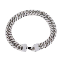 SAINT LAURENT Oversized Curb-Chain Bracelet
