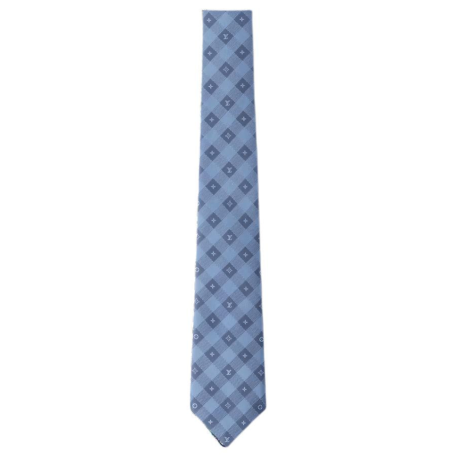 LOUIS VUITTON Monogram Checks Tie