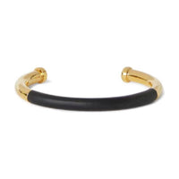 Loro Piana Brass Bangles Women's Black