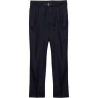 PRADA Wool X Silk Pants Casual Pants Men's Marine Blue