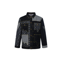 LOUIS VUITTON X Nigo Monogram Crazy Denim Workwear Jacket