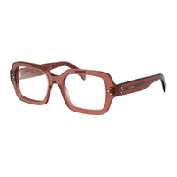 CELINE Bone Square Eyeglass Frames Women's Pink
