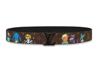 LOUIS VUITTON SHAPE Leather Belts Unisex