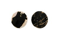 SAINT LAURENT Palladium Earrings Women's Gold