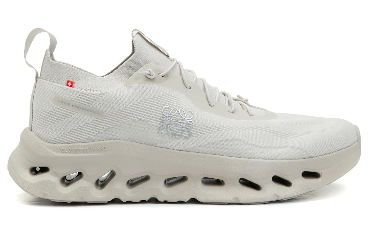 On x LOEWE Cloudtilt Low Top Casual Shoes Men's White