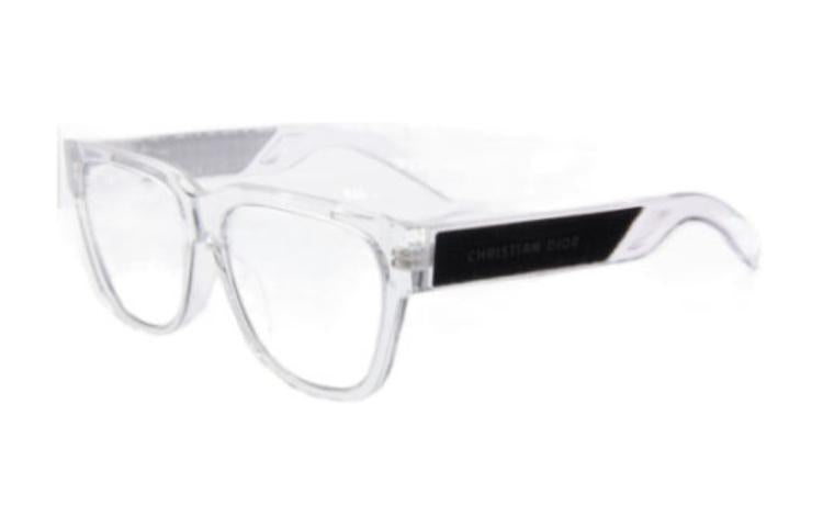 DIOR - Square Eyeglass Frames Men's Transparent