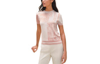 HERMES Regular T-Shirt Women's Rose