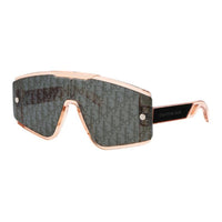 DIOR Irregular Shape Sunglasses Men's Gold