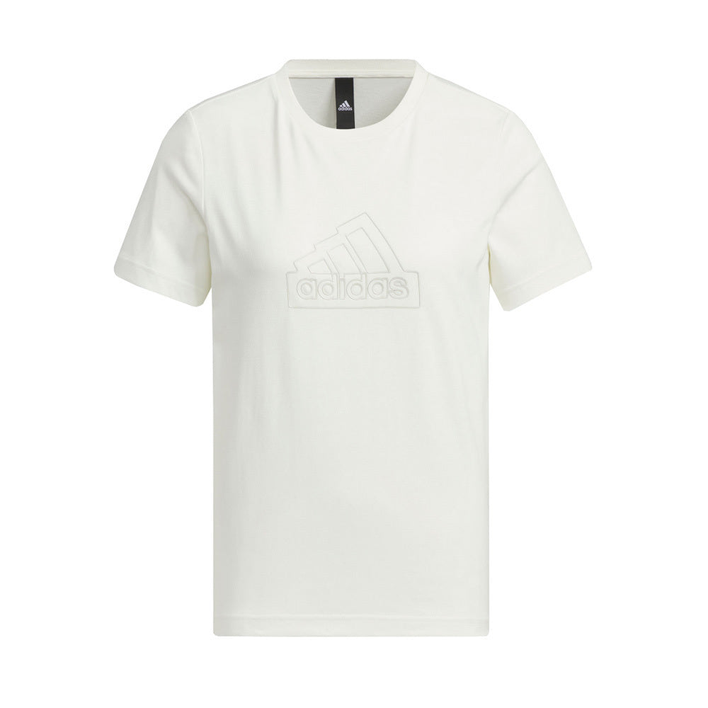 (WMNS) adidas Tech Bos T-Shirt Asia Sizing 'White' IM8840