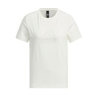 (WMNS) adidas Tech Bos T-Shirt Asia Sizing 'White' IM8840