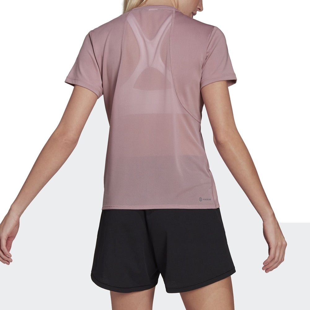 (WMNS) adidas WTR Aeroready T-Shirt Asia Sizing 'Purple' HG0253