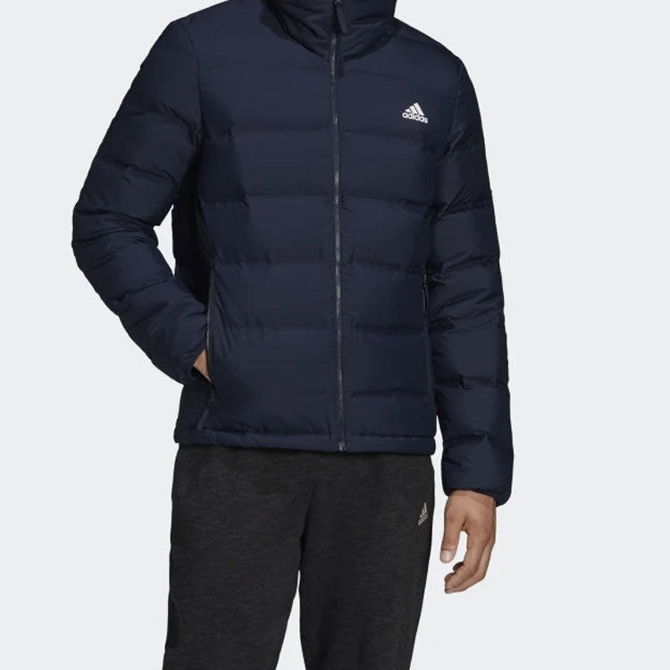 adidas Helionic 3s Jkt Outdoor Down Jacket Navy Blue DZ1445
