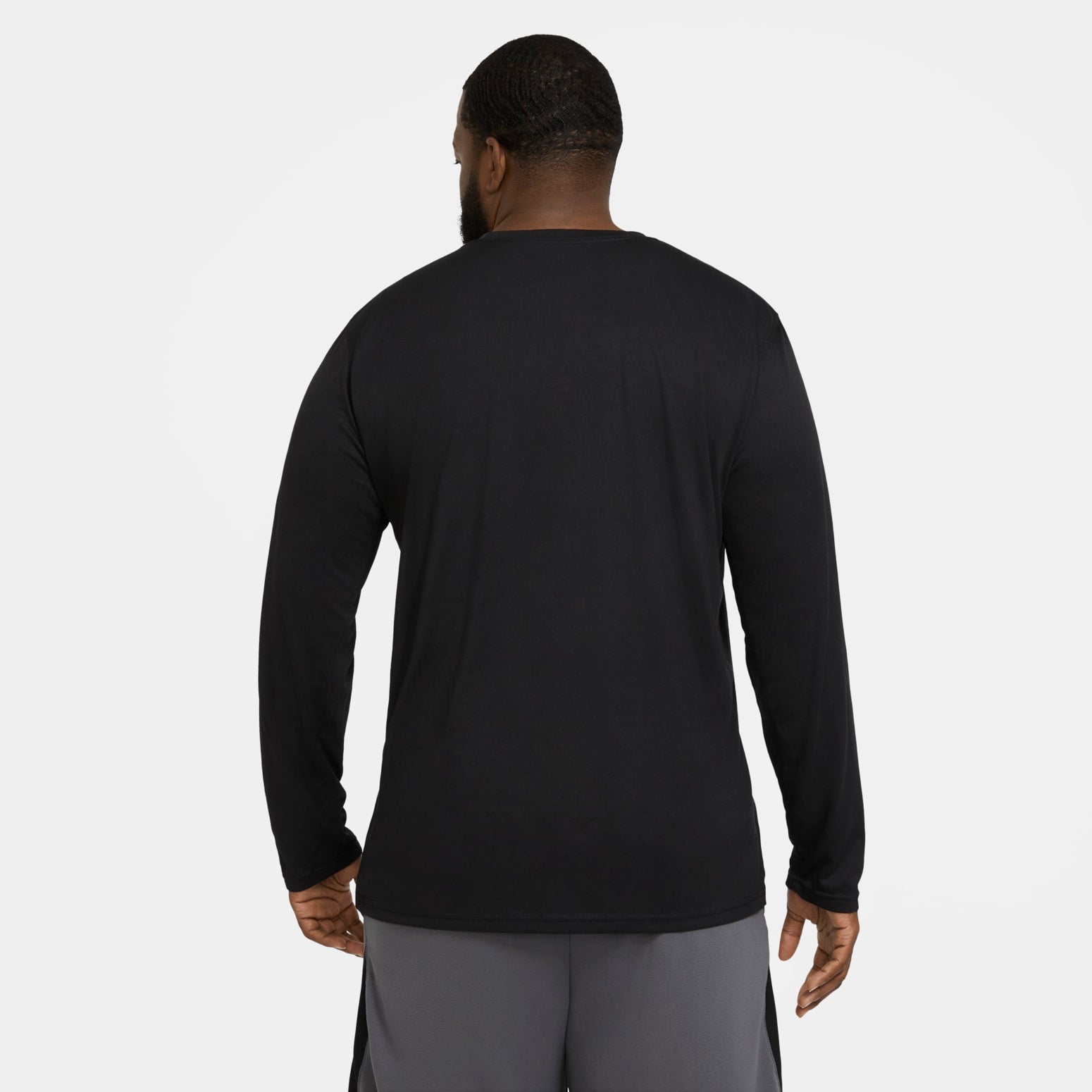Nike Dri-FIT Legend Long-Sleeve Fitness Top 'Black' 718837-010