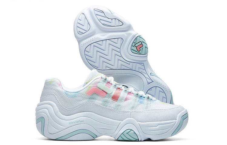 (WMNS) Fila Fusion Shoes 'White Yellow' T12W121201FWY
