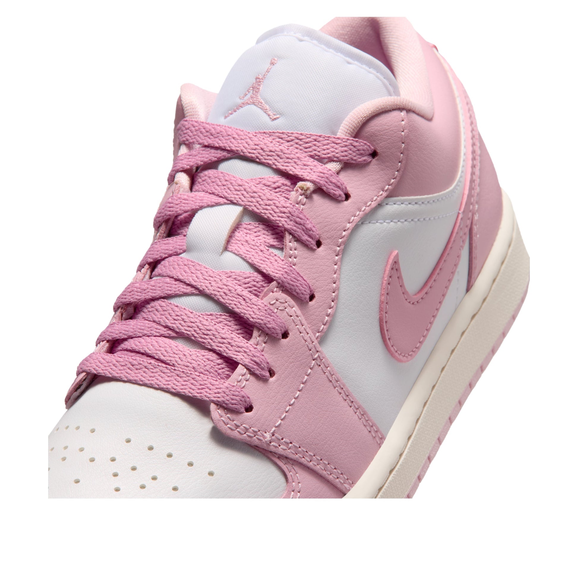 (WMNS) Air Jordan 1 Low 'Iced Carmine Elemental Pink' DC0774-607