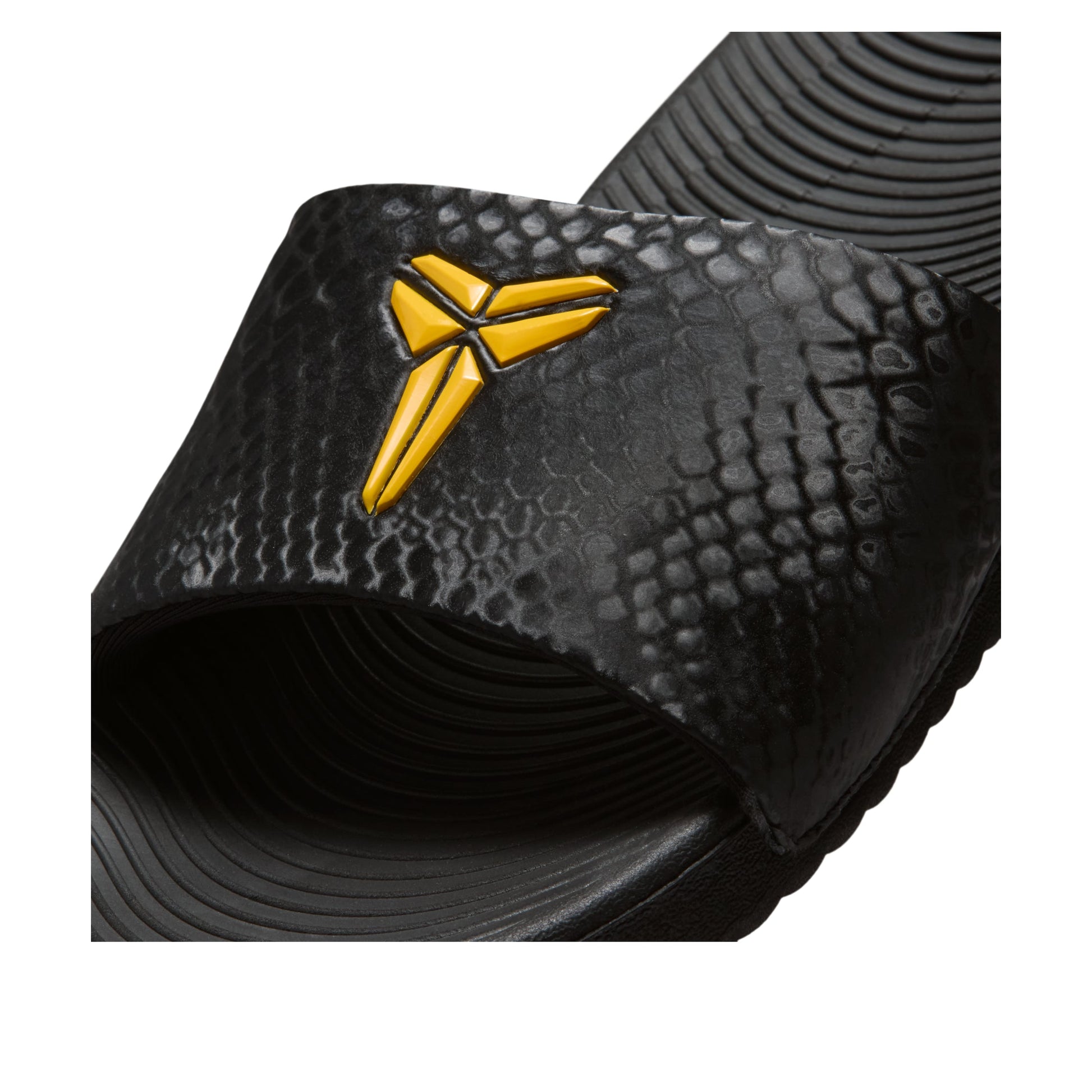 (GS) Nike Kobe Kawa Slides 'Black University Gold' IF2871-003