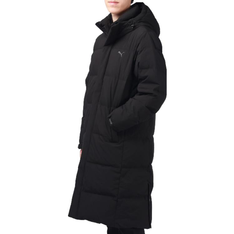 PUMA Long Down Jacket 'Black Grey' 932587-01