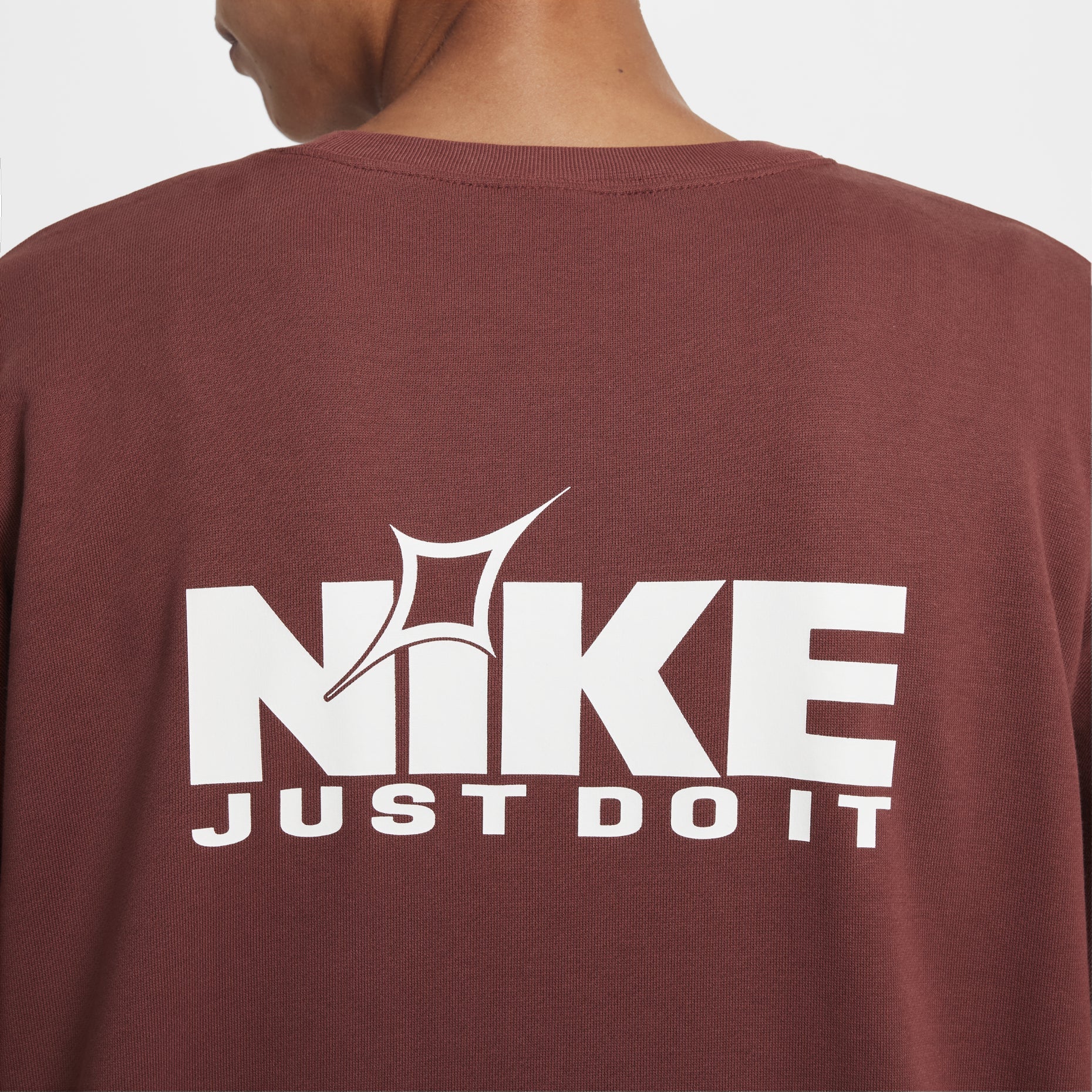 Nike Oversize Logo Sweatshirt 'Copper' HQ2962-231