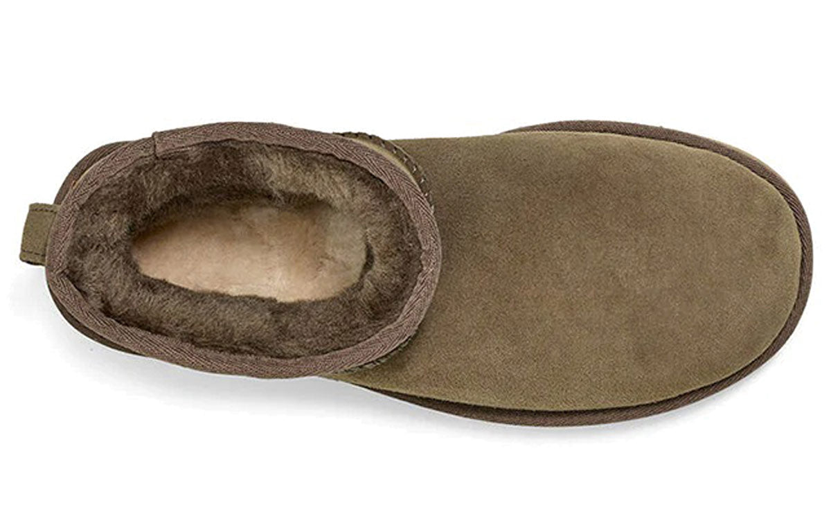 (WMNS) UGG Classic Mini II 'Brown' 1016222-ESRY