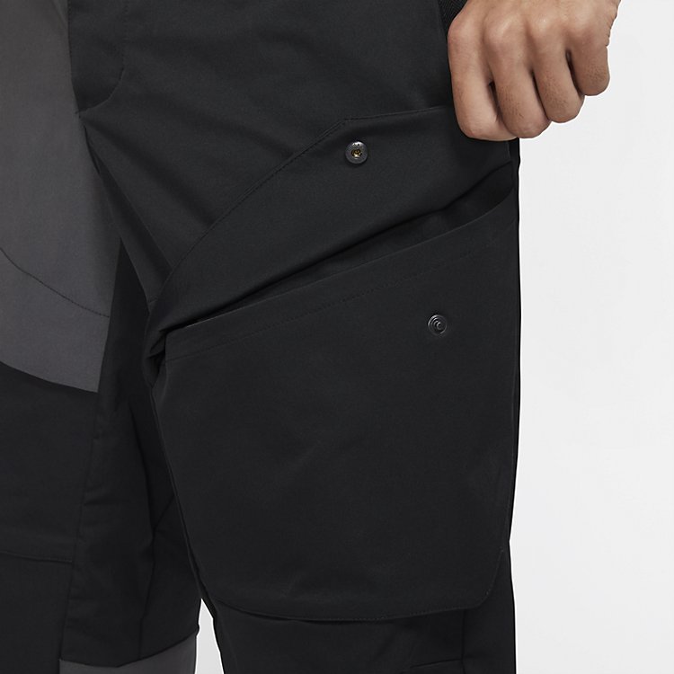 Nike Sportswear Tech Pack Splicing Elastic Waistband Cargo Sports Pants/Trousers/Joggers Black DO4885-010