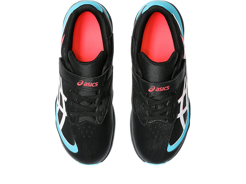 (GS) ASICS Lazerbeam SJ-MG 'Black Blue Neon Red' 1154A183-002