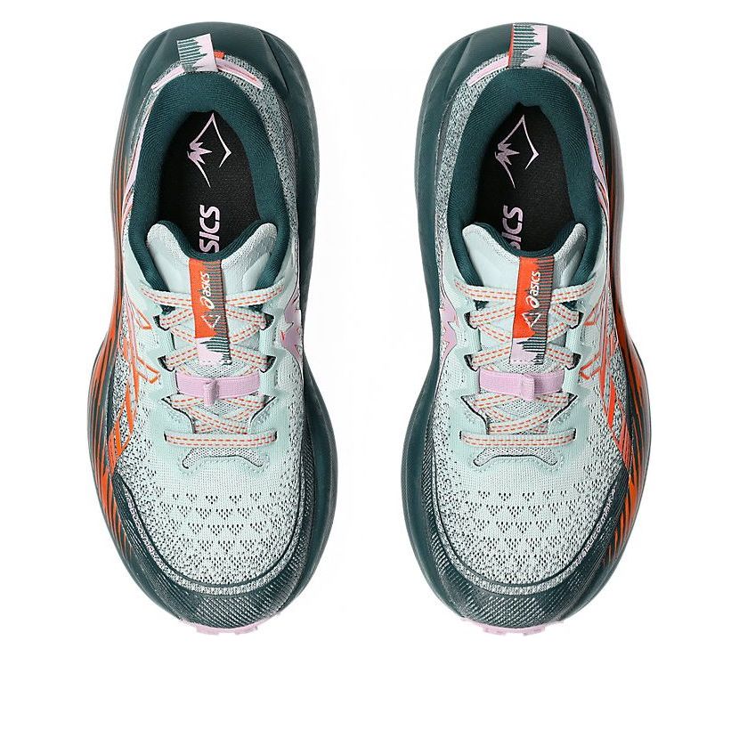 (WMNS) ASICS Trabuco Max 4 'Cold Moss Nova Orange' 1012B769-400