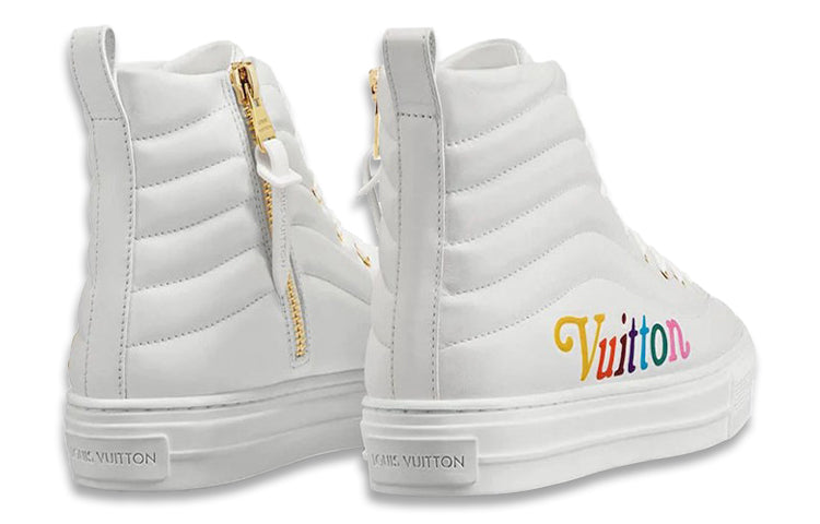 (WMNS) LOUIS VUITTON LV Stellar Ankle Sneakers 'White' 1A5C5I
