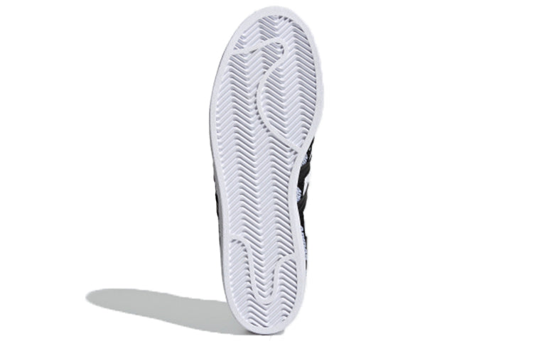 adidas Superstar 'Wordmark Heel Stripe - White Black' FX5558