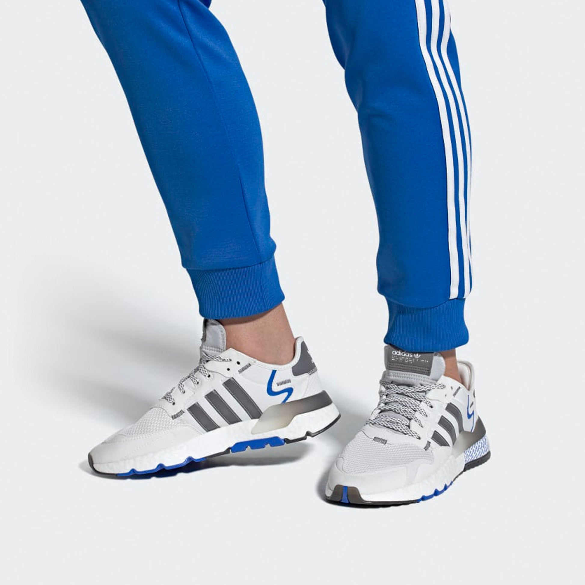 adidas originals Nite Jogger 'Gray White Blue' FV6624