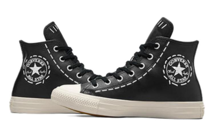 (WMNS) Converse Chuck Taylor All Star Bold Stitch High Top 'Black' A07954C