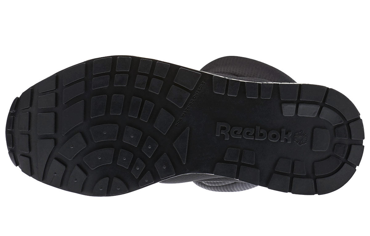 (WMNS) Reebok Gl Puff Boot Running Shoes Black/White AR0606
