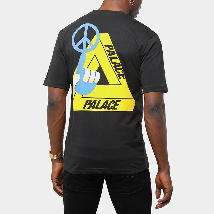 PALACE Tri-Smiler Back Large Printing Short Sleeve Unisex Black PAL-TST-BLK