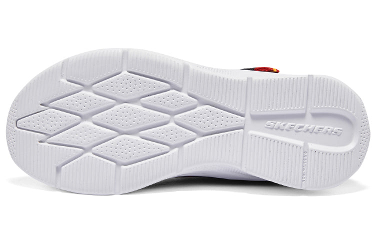 (GS) Skechers Microspec - Zovox Athletic Sneaker 'Black Grey Red' 403799L-CCBK