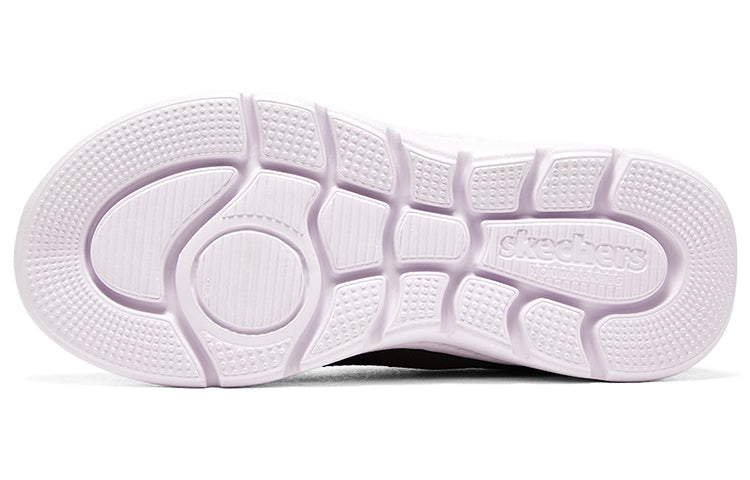 (GS) Skechers Wavy Lites 'Black Purple' 319300L-BKLV