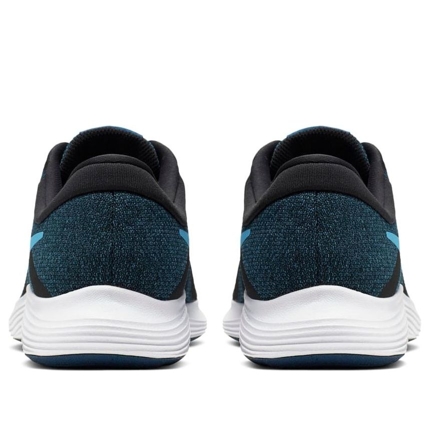 (GS) Nike Revolution 4 Black/Blue 943309-016