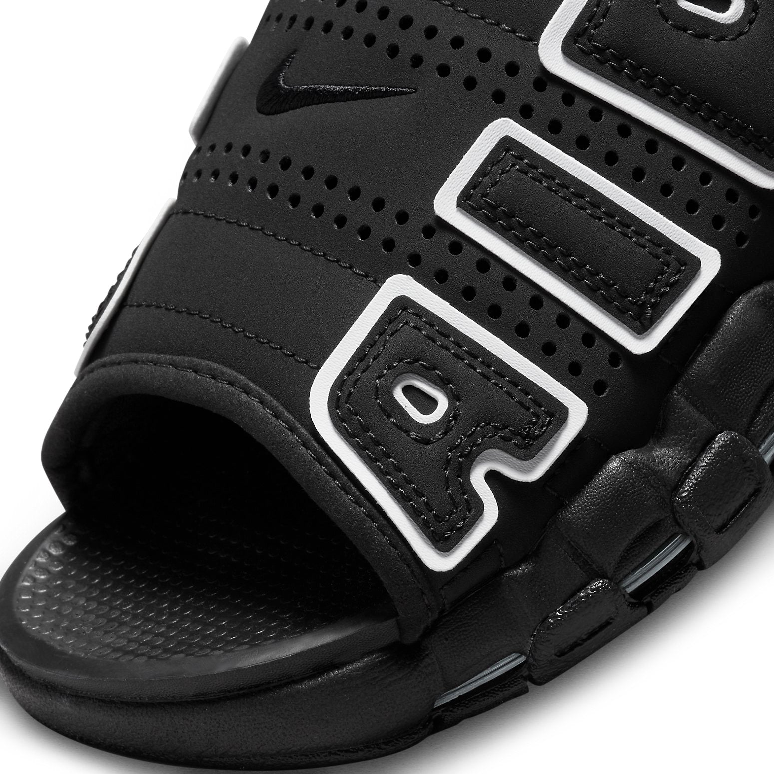 (WMNS) Nike Air More Uptempo Slide 'OG Black White' FD5983-001
