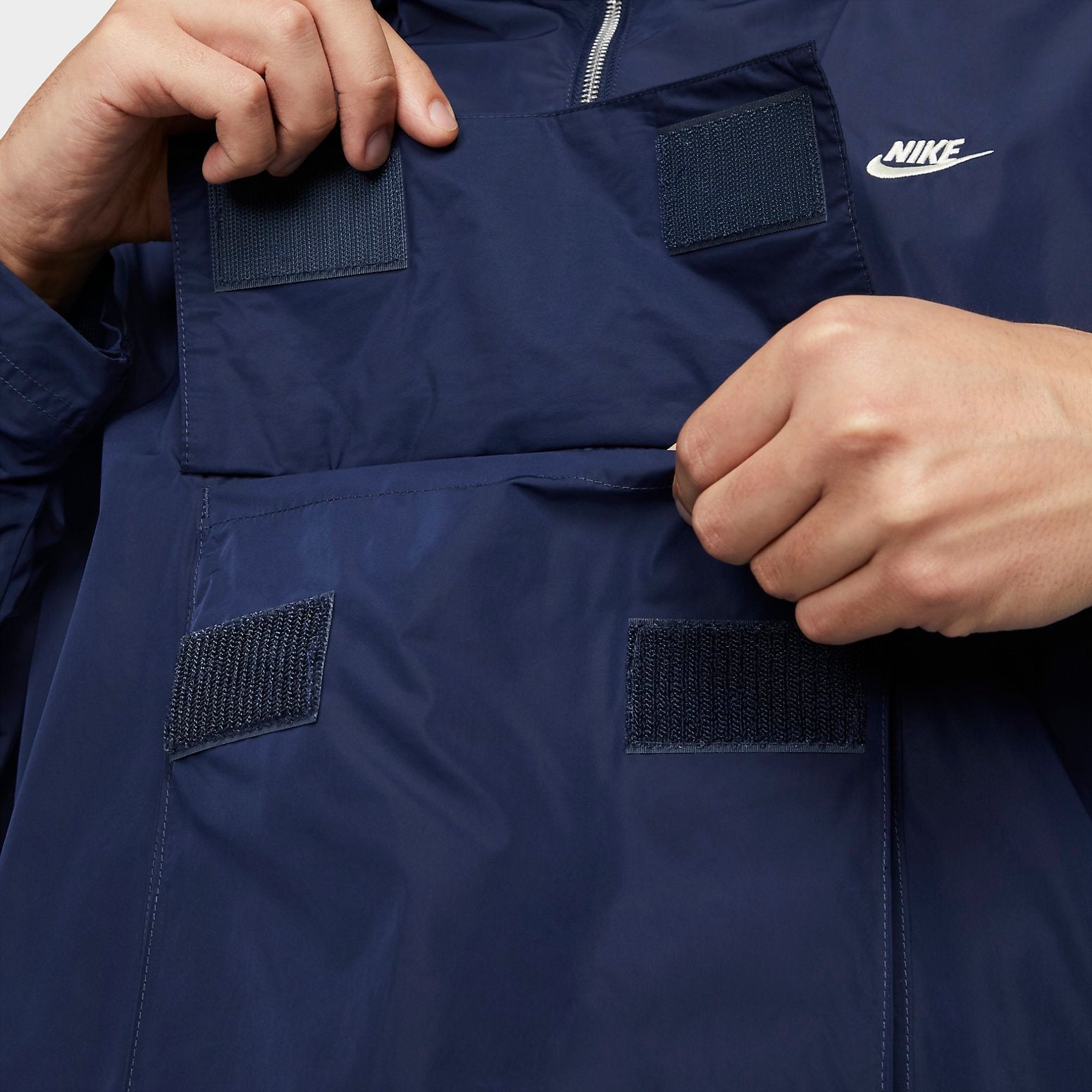 Nike Sportswear Circa Lined Anorak Jacket 'Blue' DQ4234-410