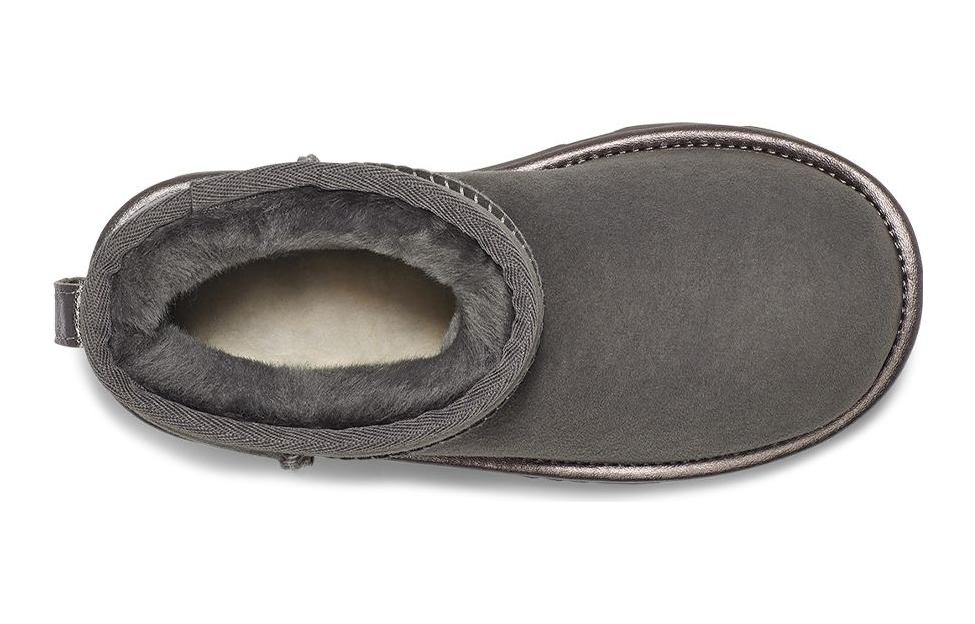 (TD) UGG Classic Mini Shine 'Dark Grey' 1130778T-CHRC