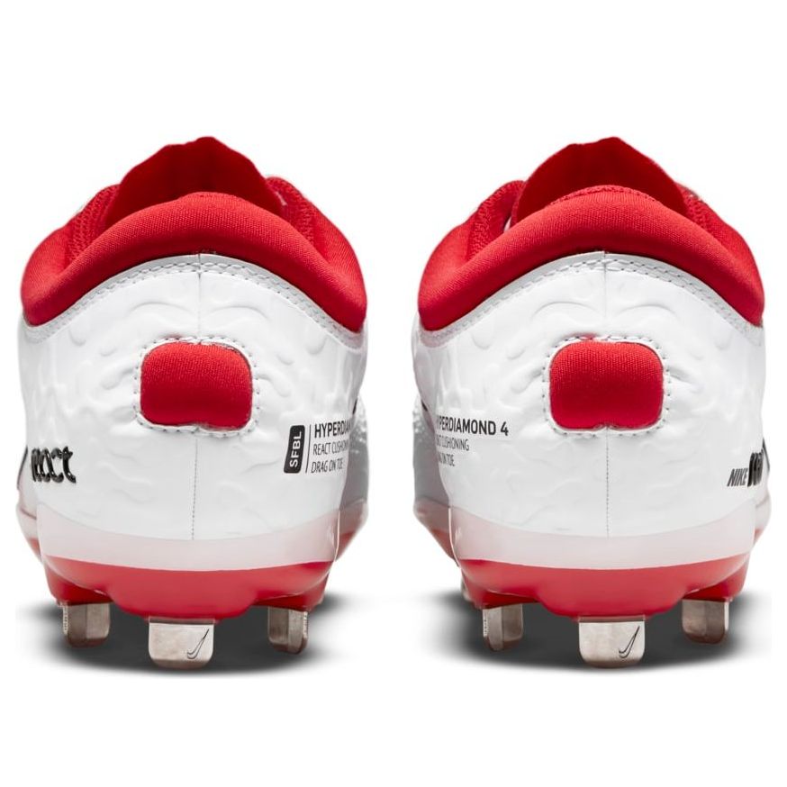 (WMNS) Nike Hyperdiamond 4 Elite 'White University Red' CZ5917-105