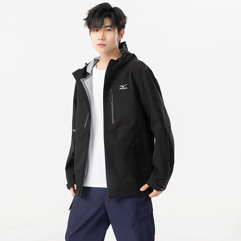 Mizuno Classic Logo Jacket 'Black' A2CE3104