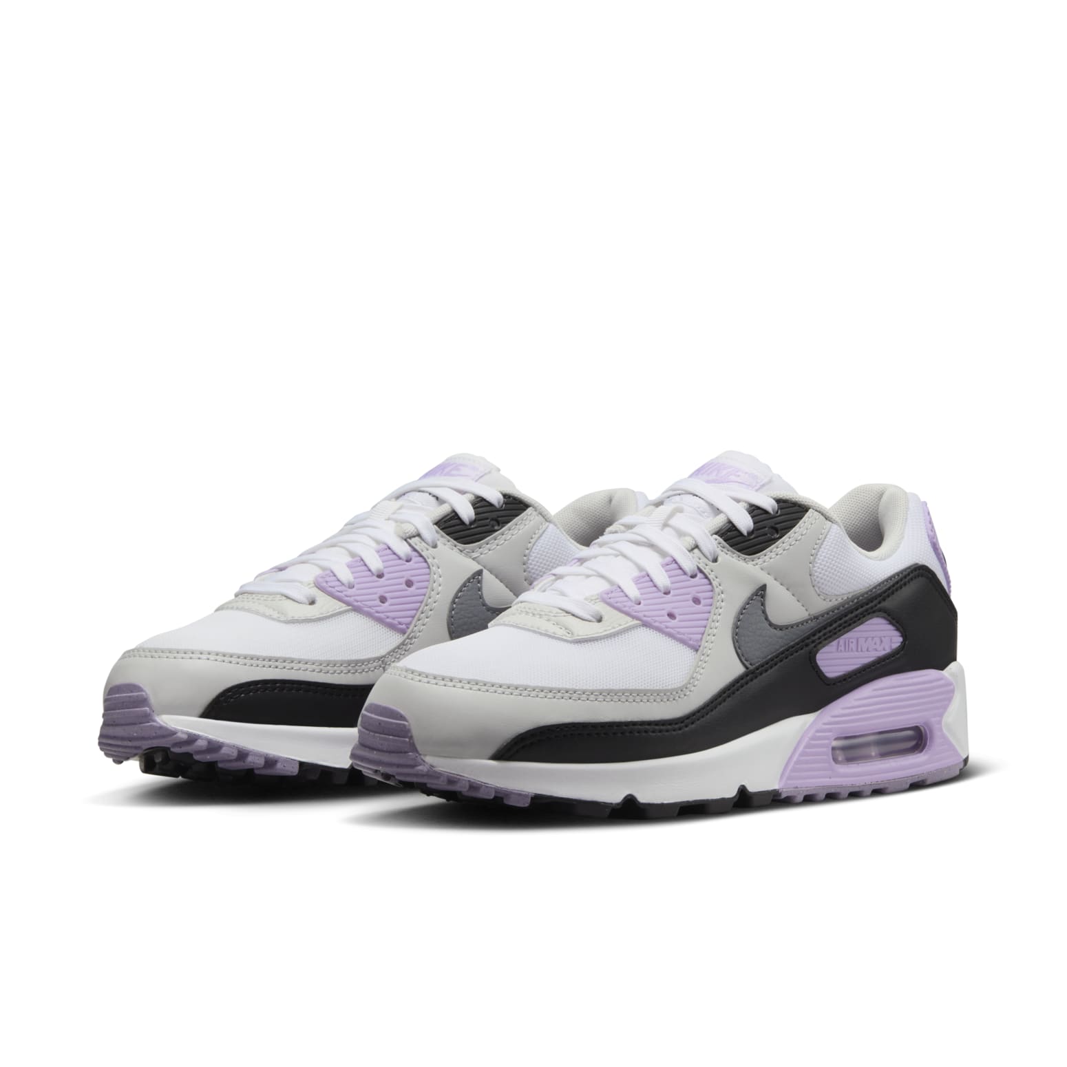 (WMNS) Nike Air Max 90 'White Lilac' DH8010-103